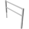 Access barriers | with triangular lock | swing-back | with top and quarter-bent bar | hot-dip galvanized | total width: 1500 mm
